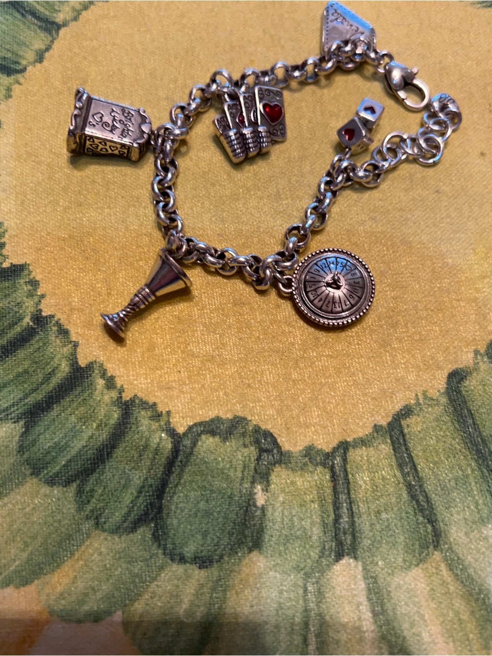 Brighton Casino Charm Bracelet - Silver - Picture 2 of 4